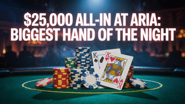 Back in the Saddle: A High-Stakes Return at Aria