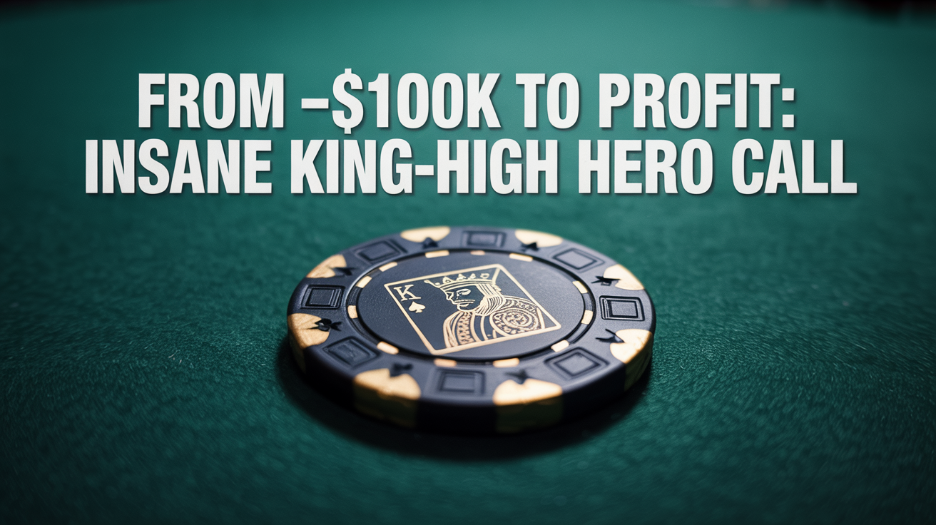 High Stakes Gambler Plays for Six Figures vs. Professionals: A Night of Pressure, Prop Games, and a King-High Hero Call